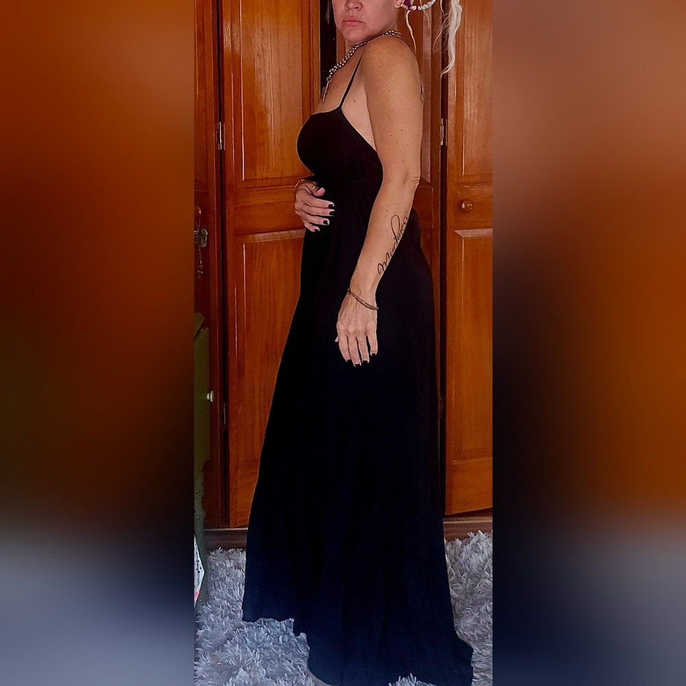 Z Supply Classic Black Maxi Dress